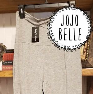 Gray Gaucho Pants